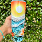 3D Surise Beach Tumbler