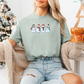 Christmas Snowman Comfort Colors T-Shirt