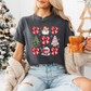 Christmas Collage Comfort Colors T-Shirt