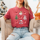 Christmas Collage Comfort Colors T-Shirt